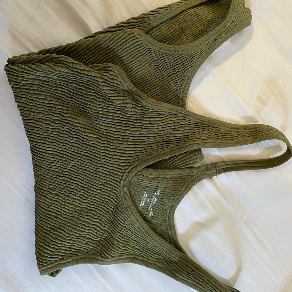 Urban outfitters OFU olive bodysuit